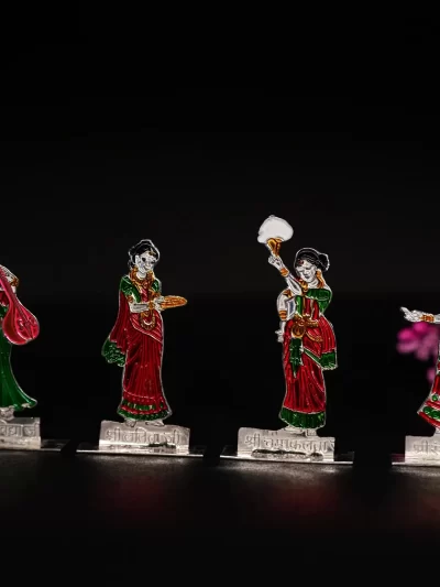 Silver Ashtsakha Radha Set