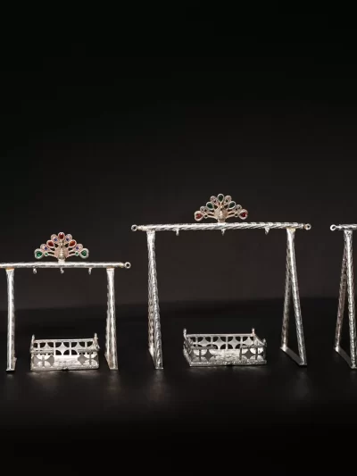 925 Sterling Silver Bal Gopal Laddu Jhula
